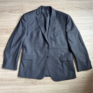 Calvin Klein Gray Suit Classic Tailored Design
